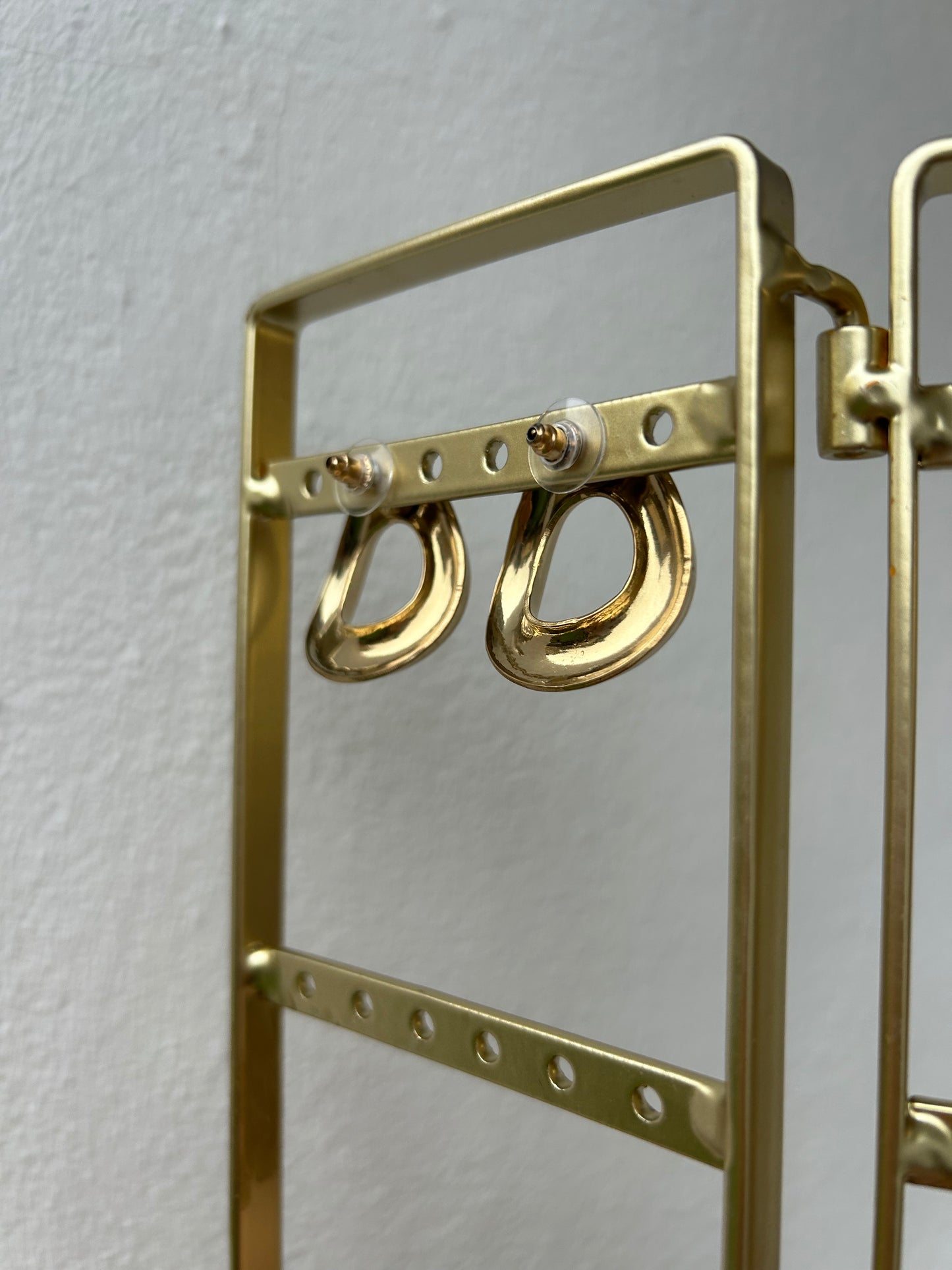 Boucles d’oreilles DEVA en acier inoxydable DORÉ