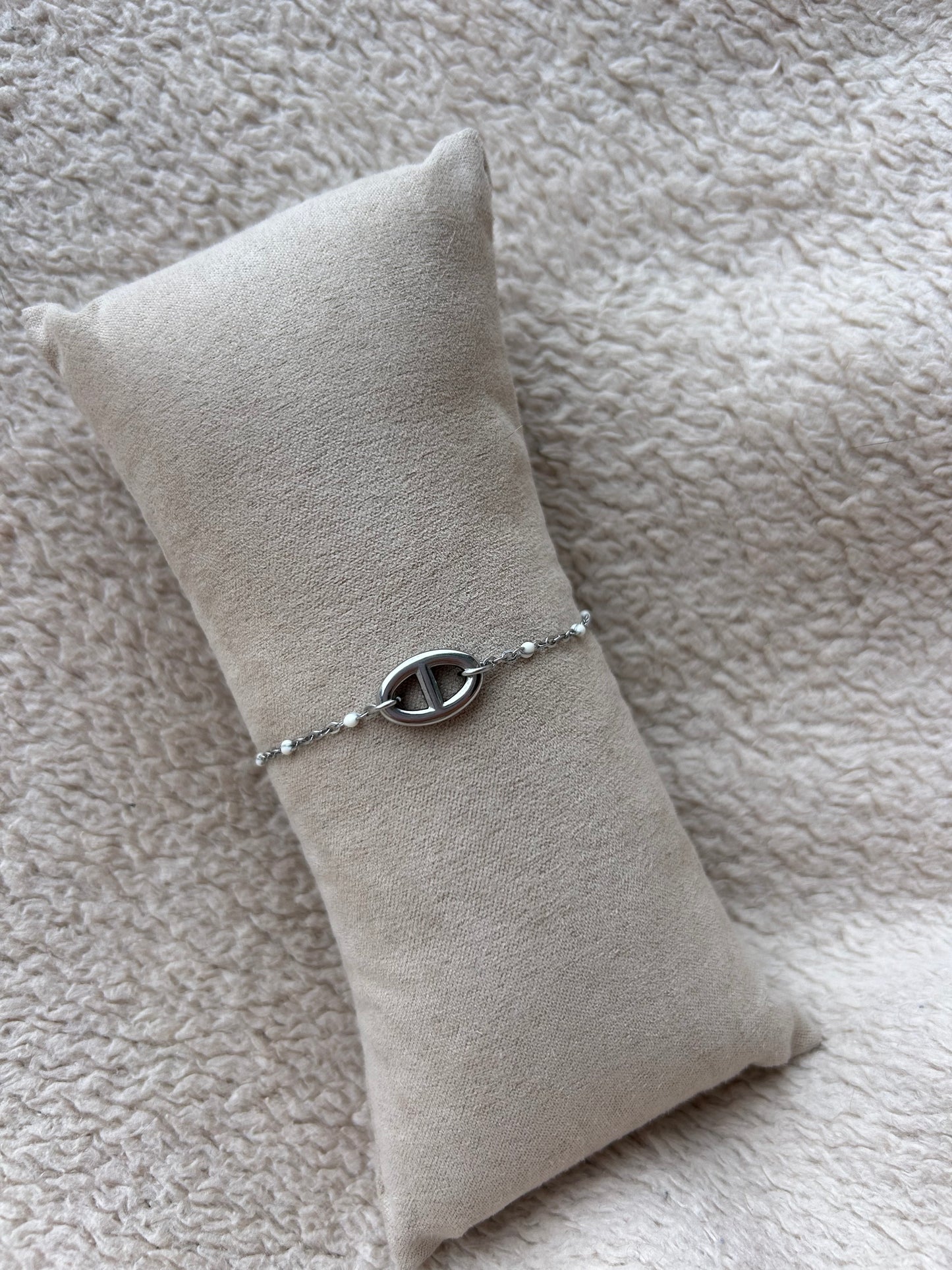 Bracelet MASHA en acier inoxydable ARGENTÉ