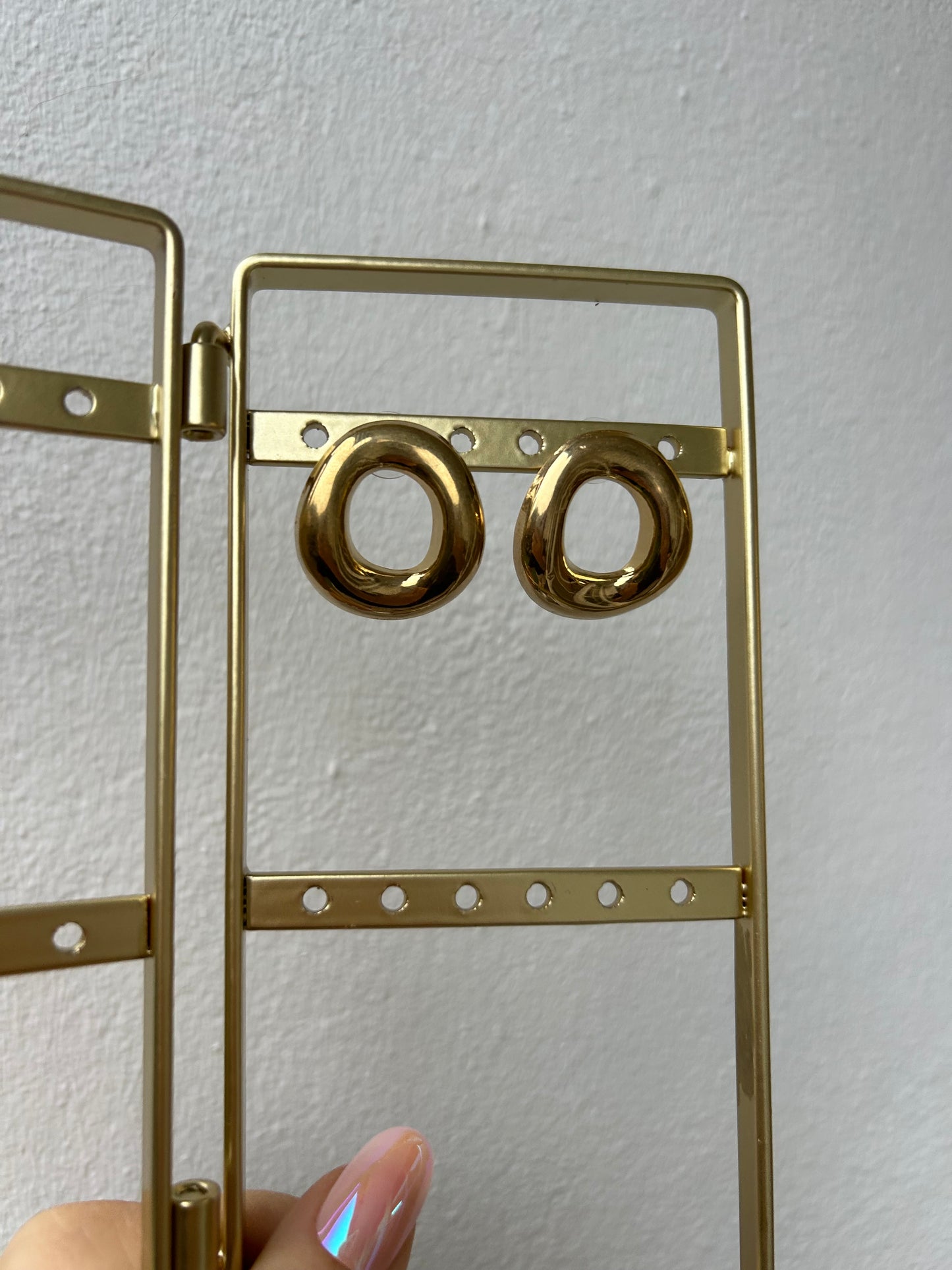 Boucles d’oreilles DEVA en acier inoxydable DORÉ