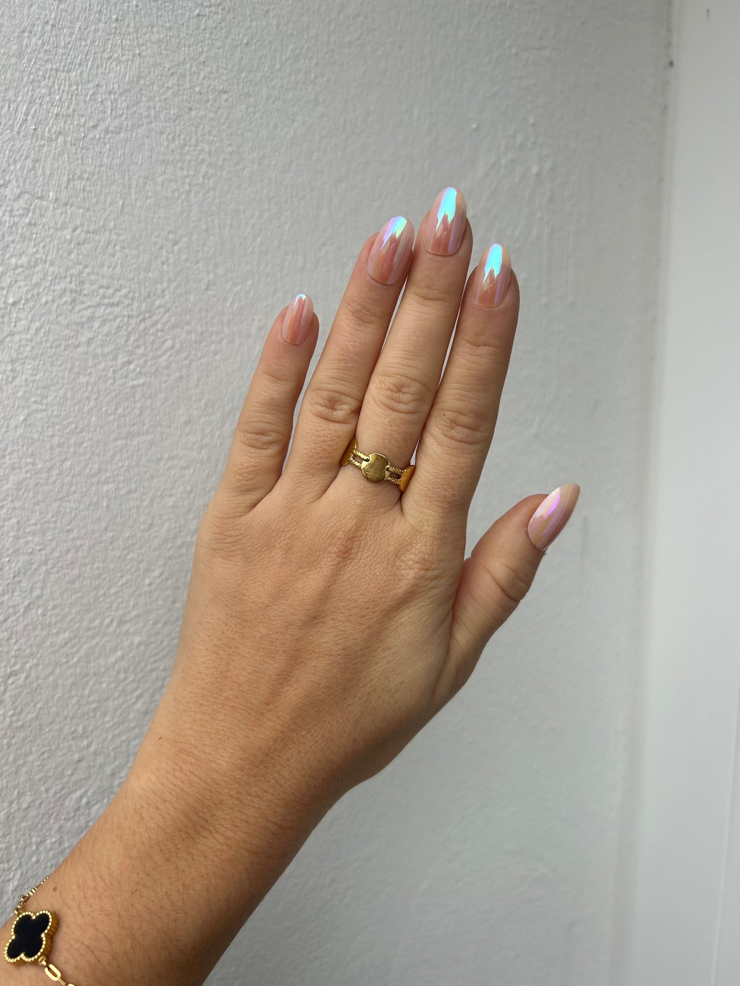 Bague SIA en acier inoxydable DORÉ