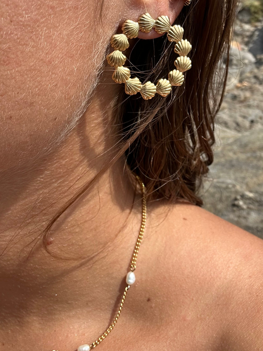 Collier SAFA en acier inoxydable DORÉ