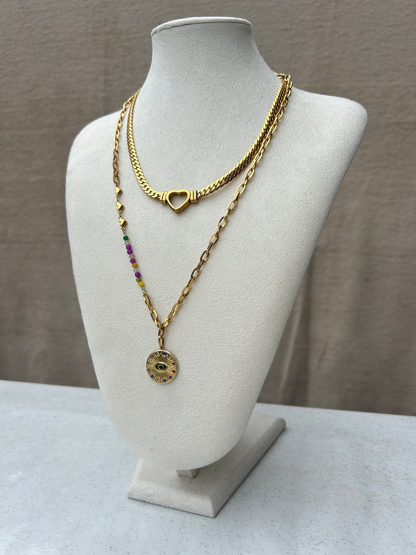 Collier AMORE en acier inoxydable