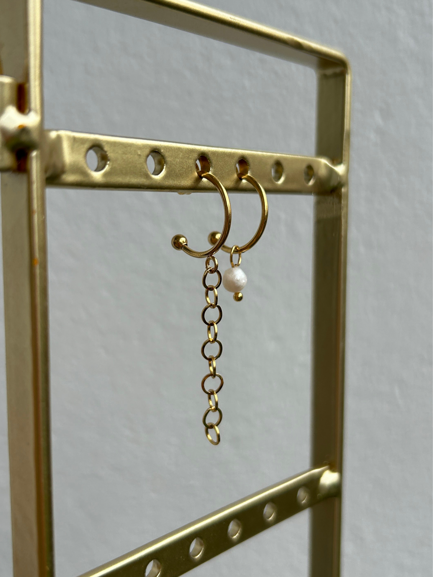 Boucles d’oreilles NALA en acier inoxydable DORÉ