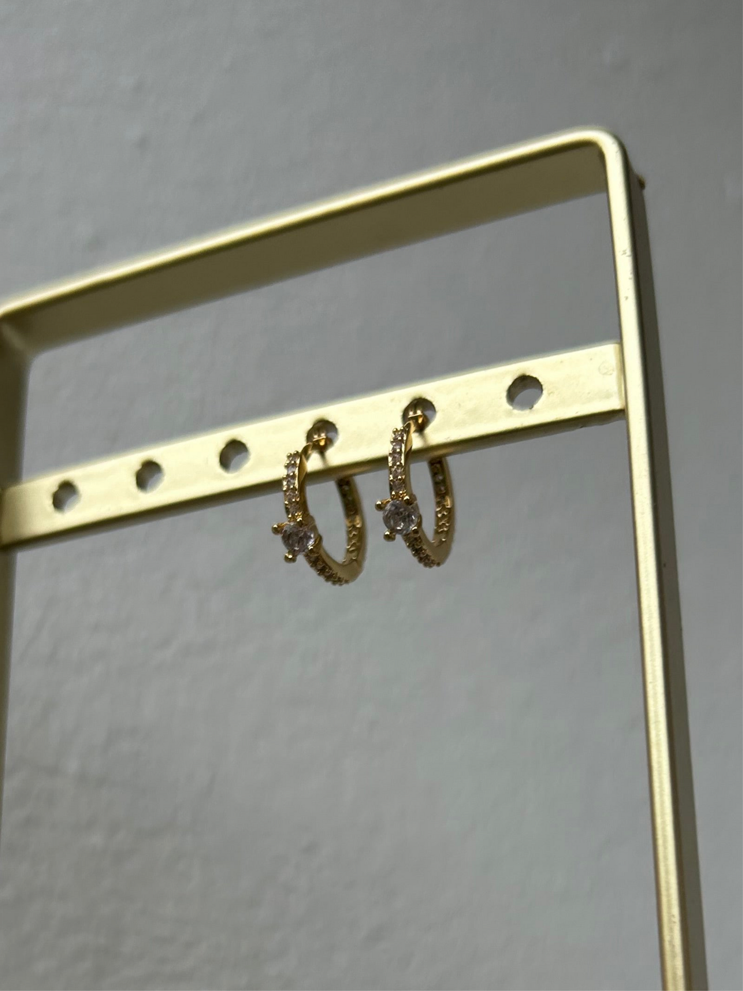 Boucles d’oreilles CAROLINA en acier inoxydable DORÉ