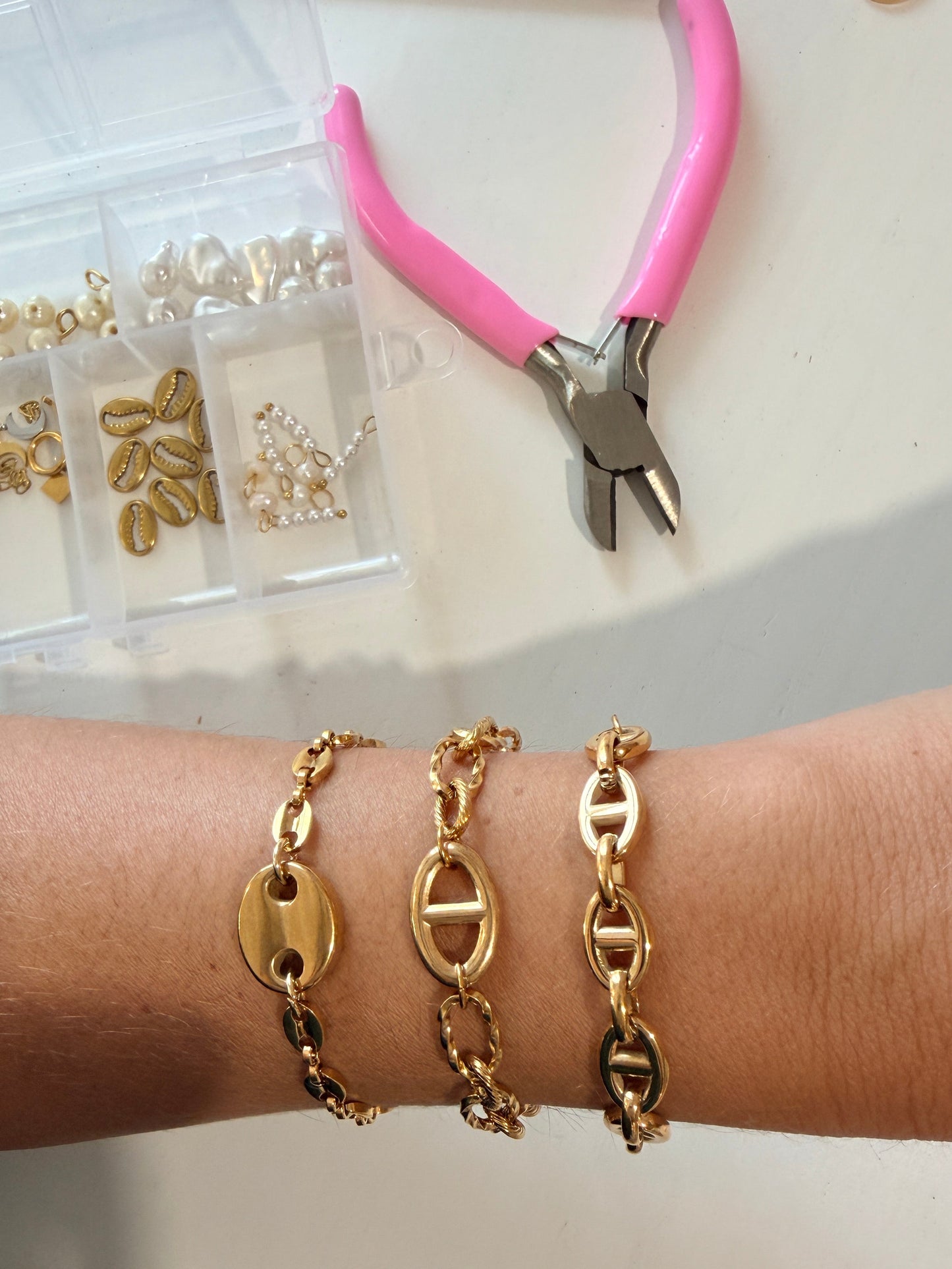 Bracelet ESMÉE en acier inoxydable ARGENTÉ