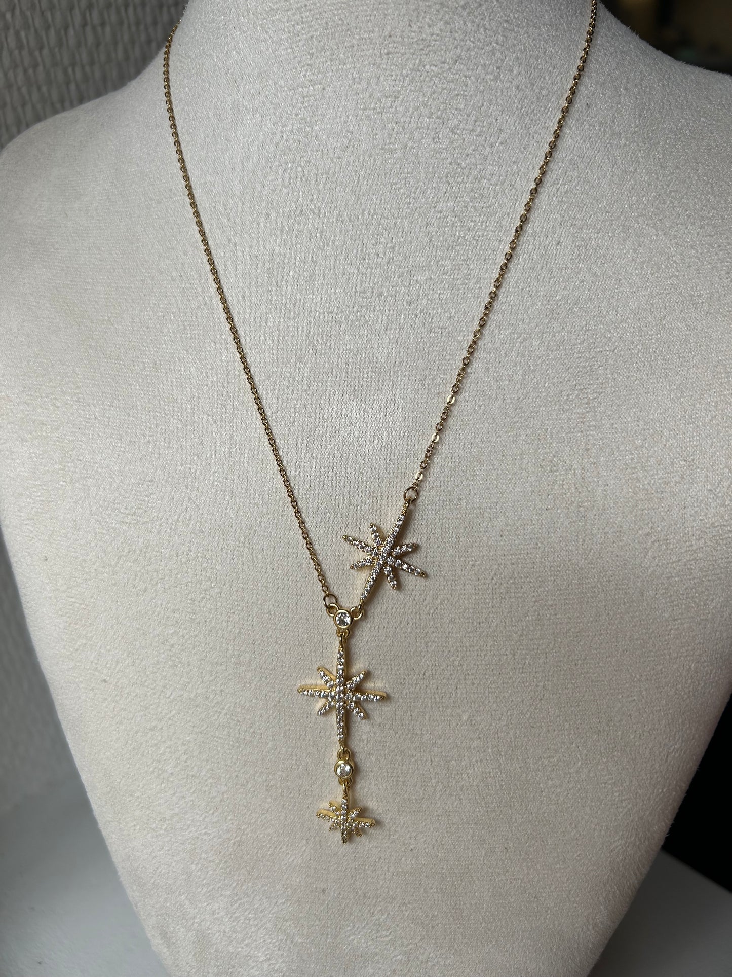 Collier ORION acier inoxydable DORÉ