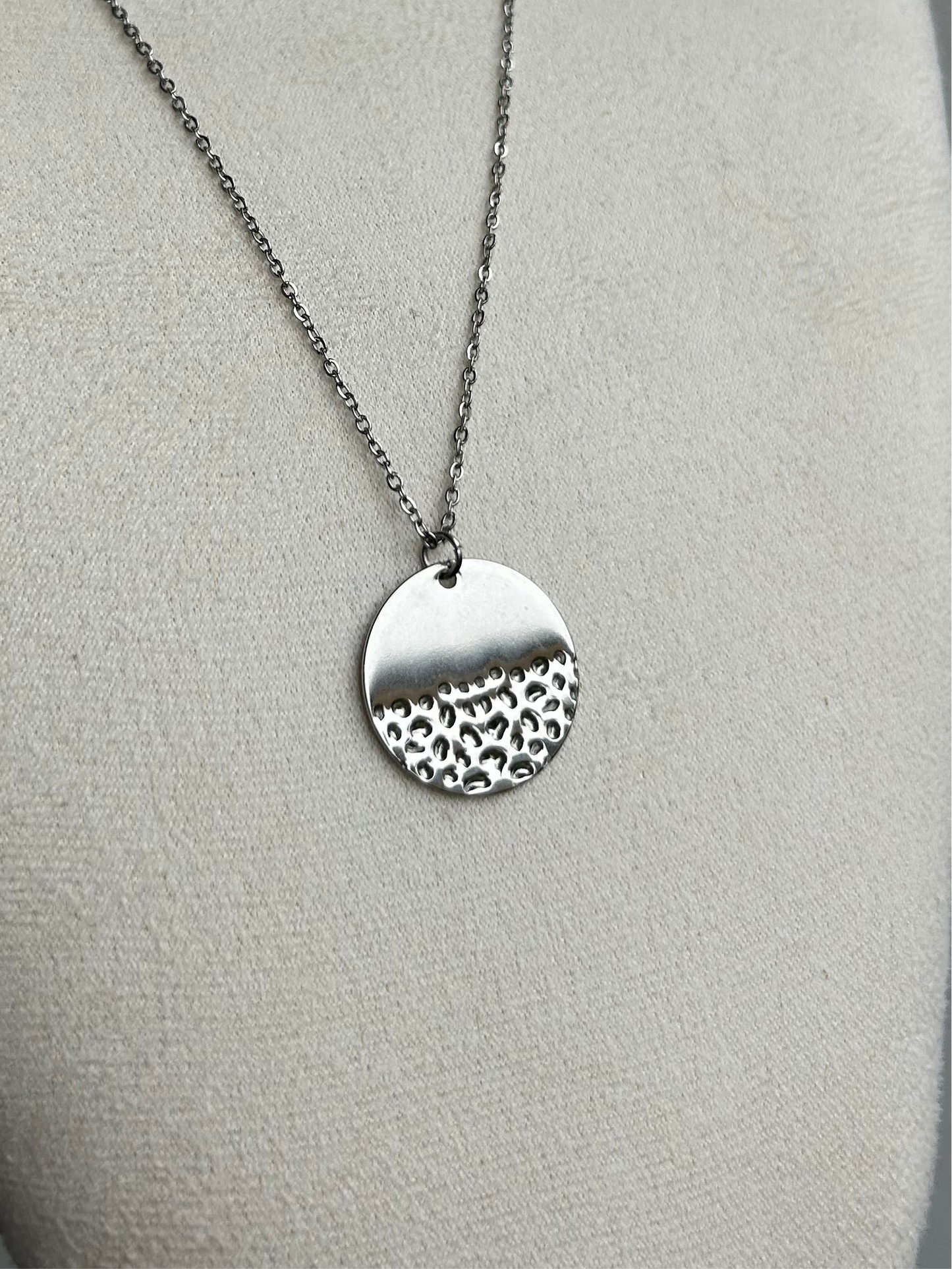 Collier TALYA en acier inoxydable ARGENTÉ