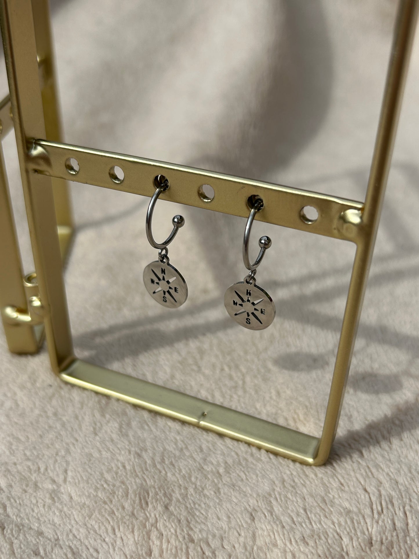 Boucles d’oreilles MAJA en acier inoxydable ARGENTÉ