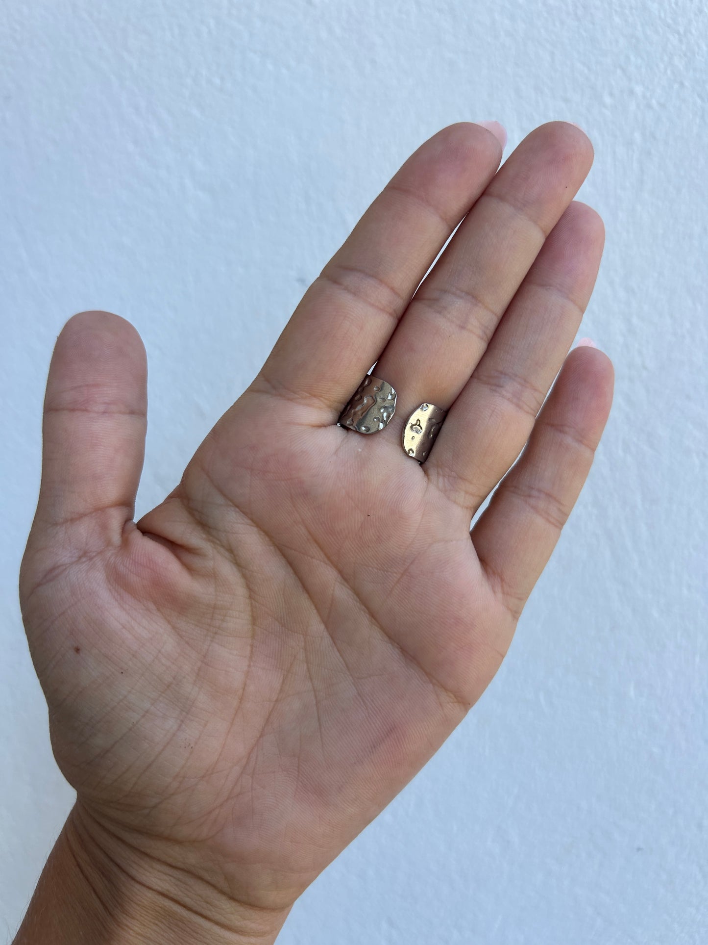 Bague SANA en acier inoxydable ARGENTÉ