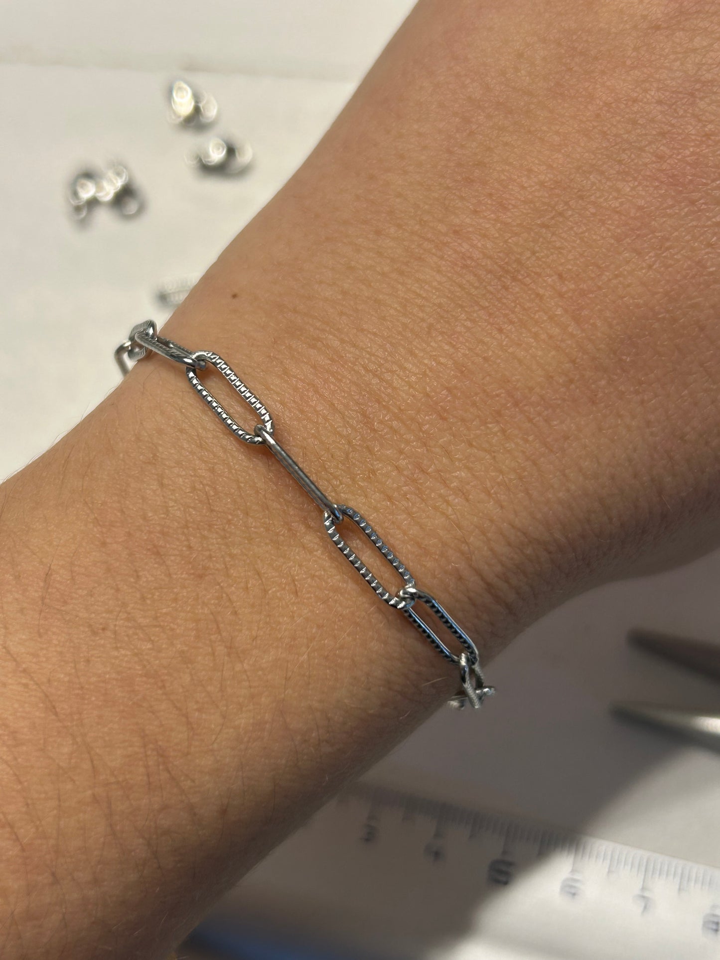 Bracelet LANA en acier inoxydable ARGENTÉ