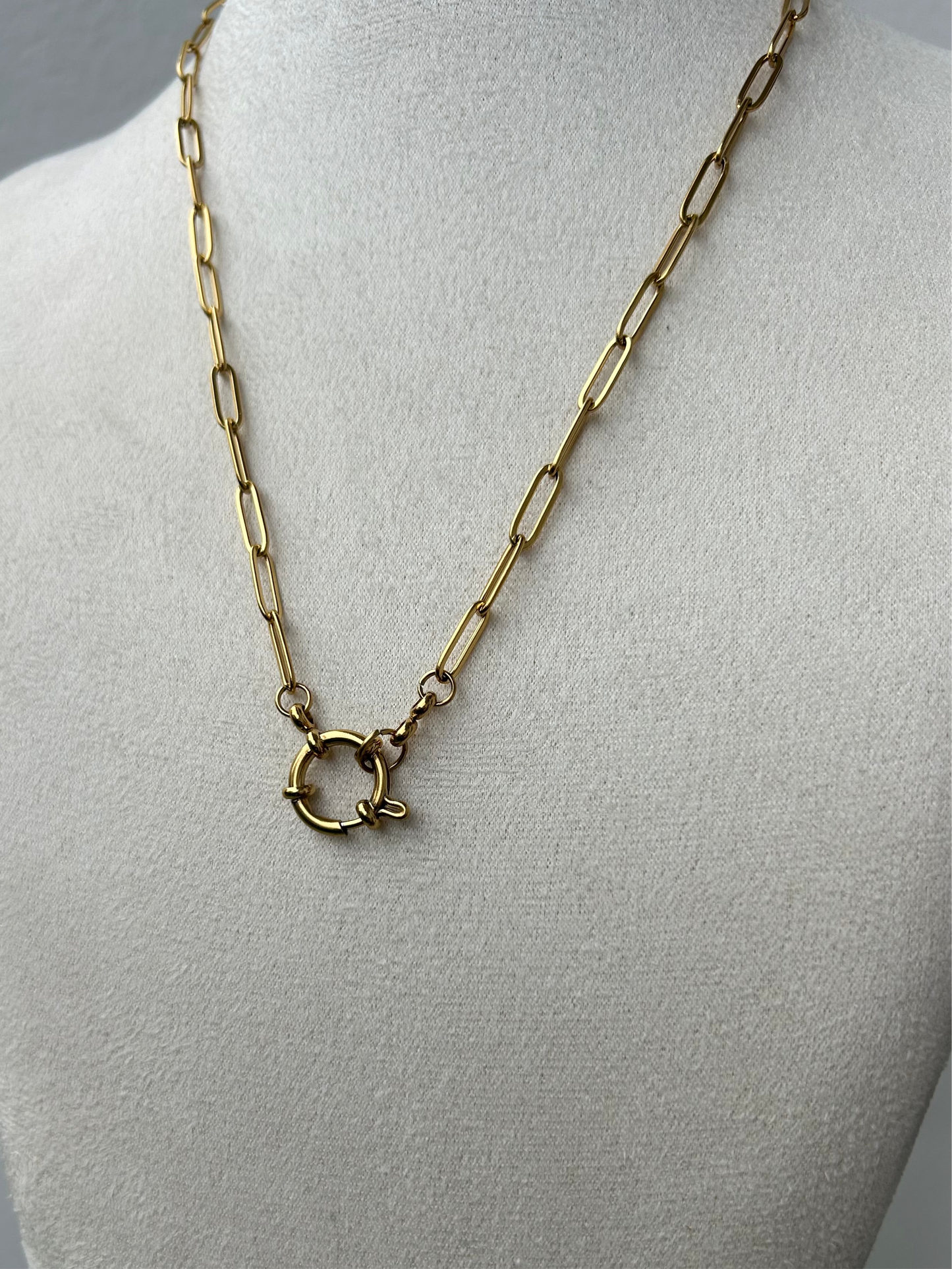 Collier LILI interchangeable en acier inoxydable DORÉ