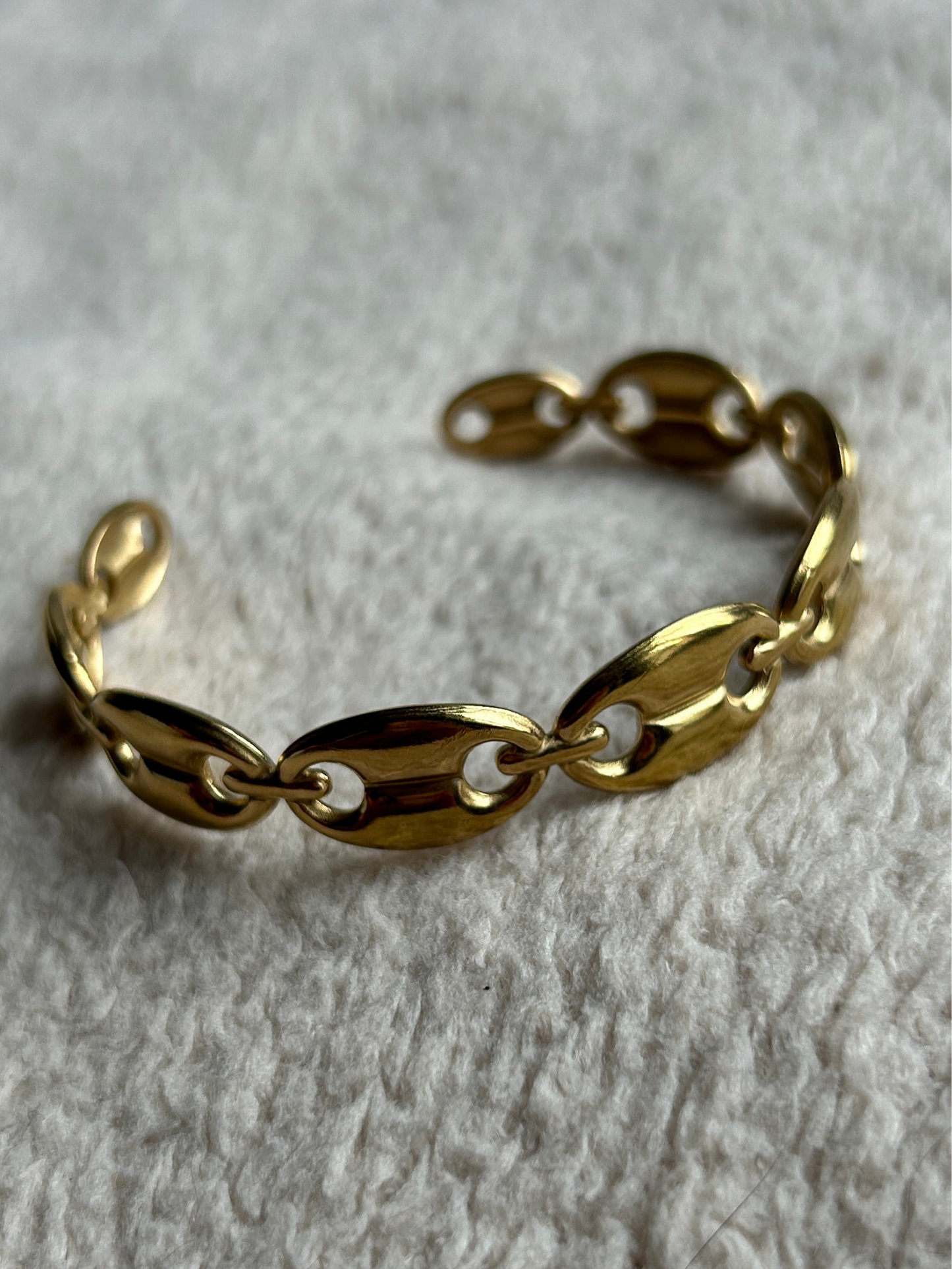 Bracelet MARIA en acier inoxydable DORÉ
