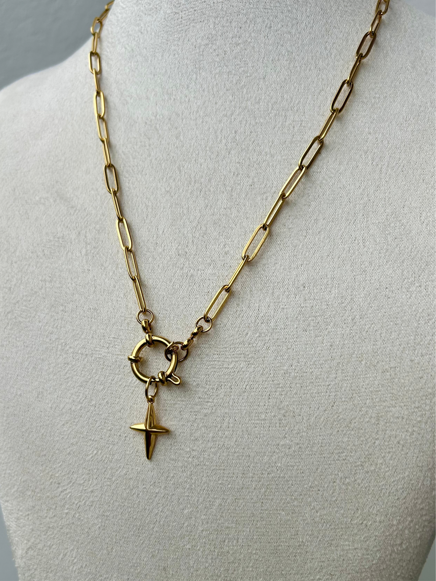 Collier LILI interchangeable en acier inoxydable DORÉ