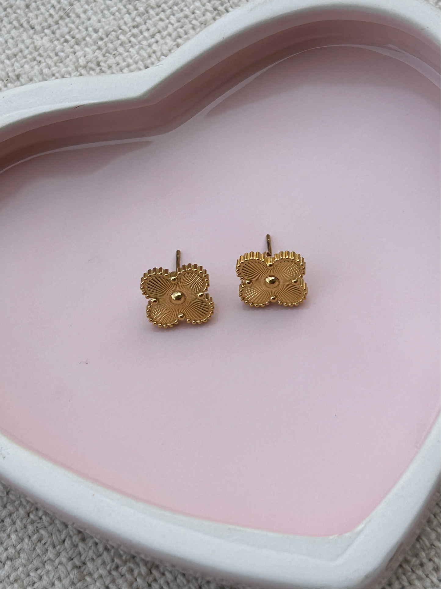 Boucles d’oreilles CONNIE acier inoxydable DORÉ
