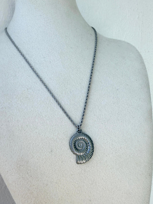 Collier SOLA en acier inoxydable ARGENTÉ