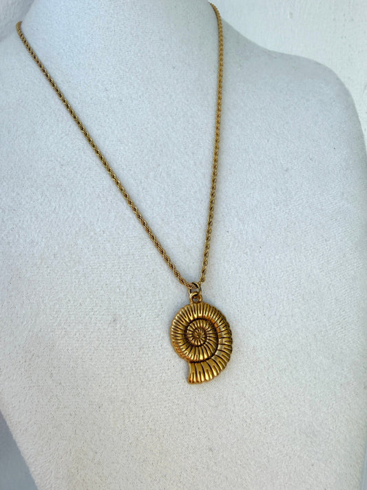 Collier SOLA en acier inoxydable DORÉ