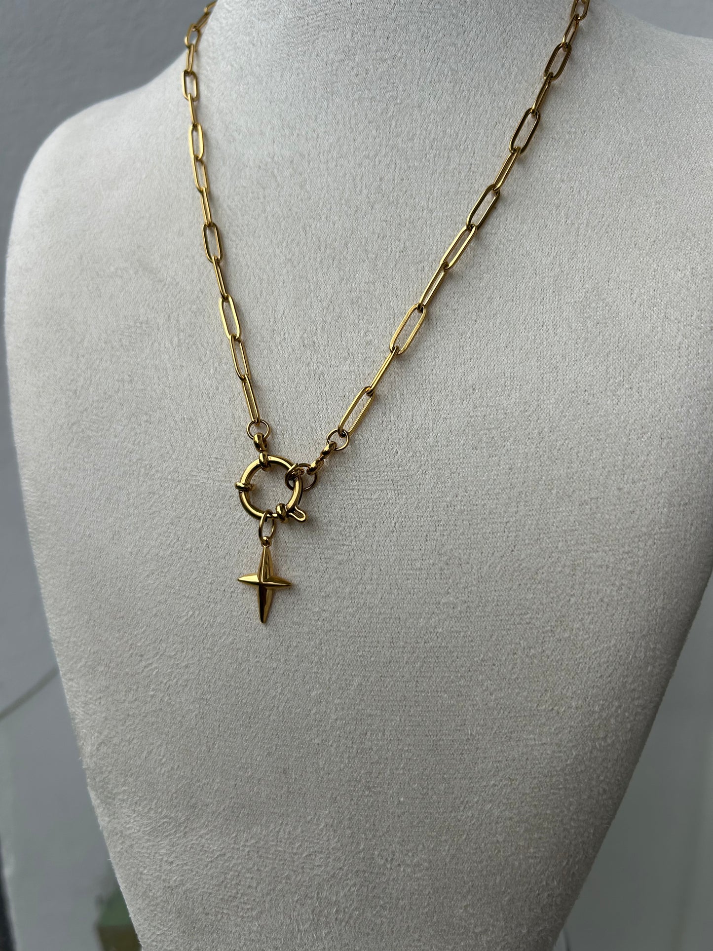 Collier LILI interchangeable en acier inoxydable DORÉ