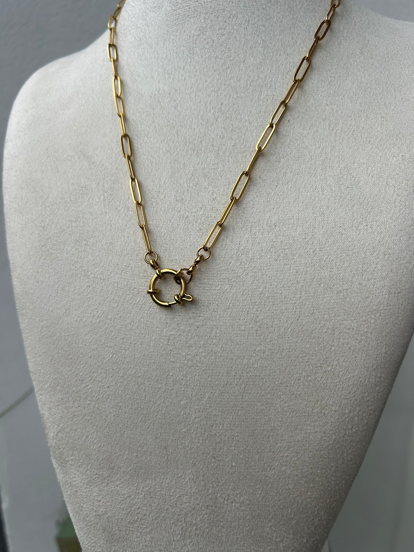 Collier LILI interchangeable en acier inoxydable DORÉ
