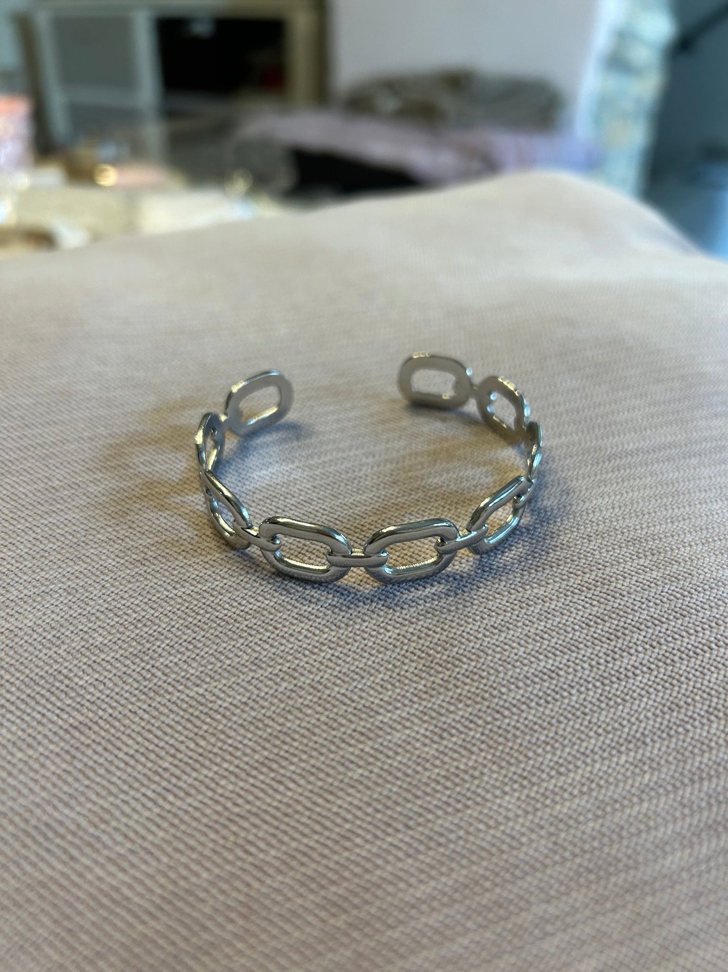 Bracelet SARAH acier inoxydable ARGENTÉ