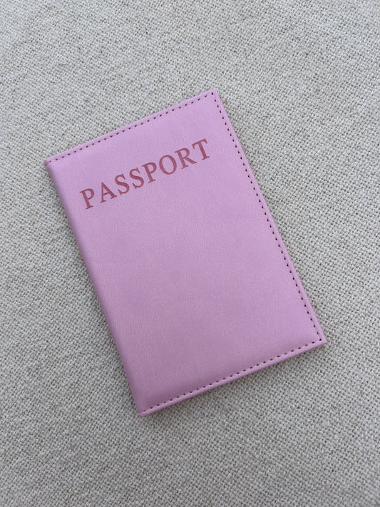 Porte passeport ROSE