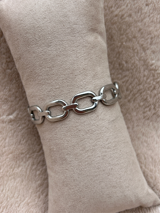 Bracelet SARAH acier inoxydable ARGENTÉ