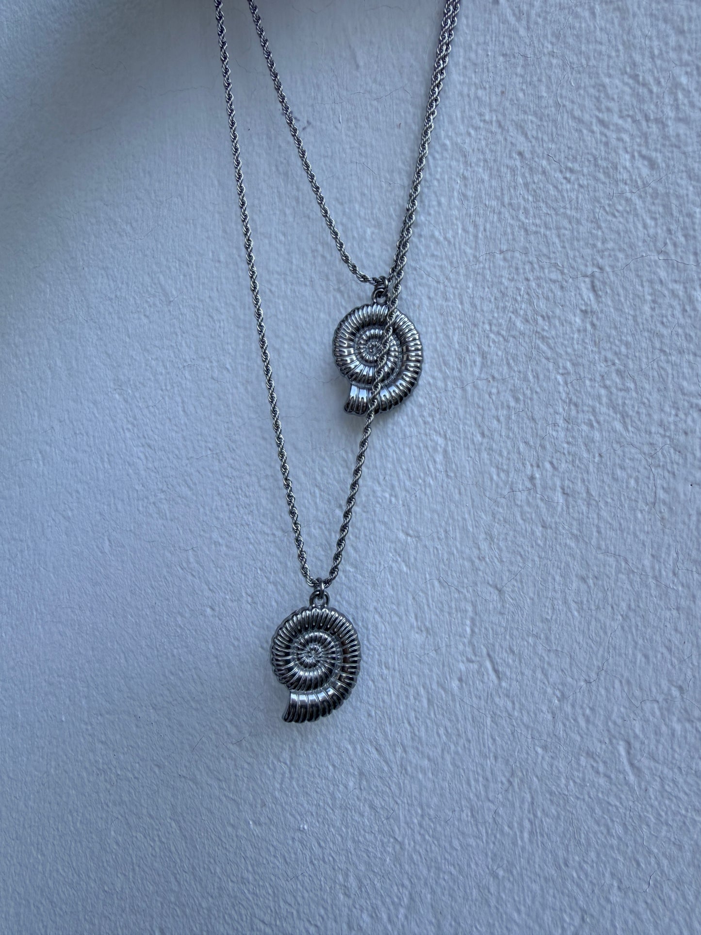 Collier SOLA en acier inoxydable ARGENTÉ