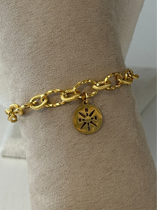 Bracelet MAJA en acier inoxydable DORÉ