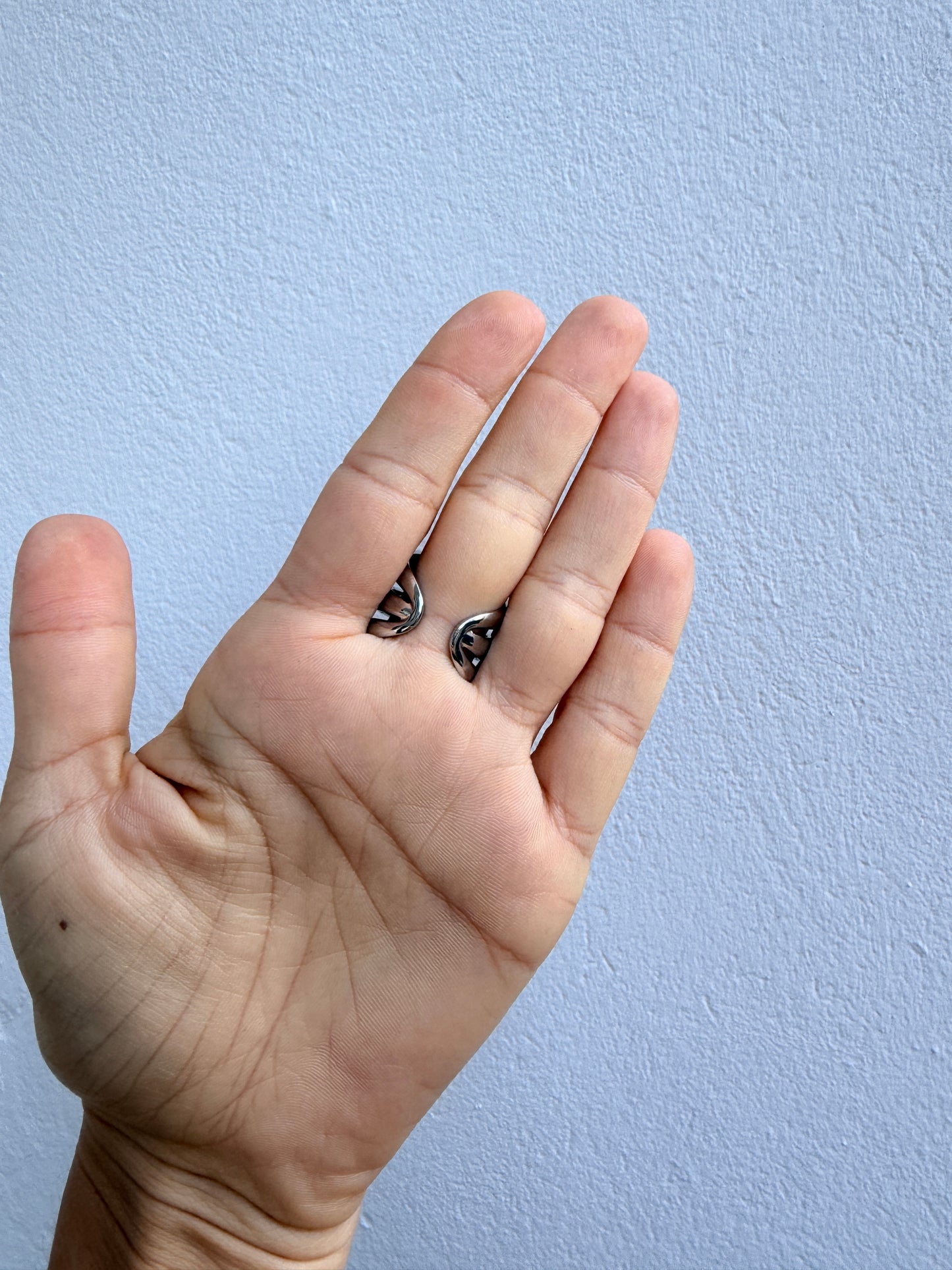 Bague MÉLIA en acier inoxydable ARGENTÉ