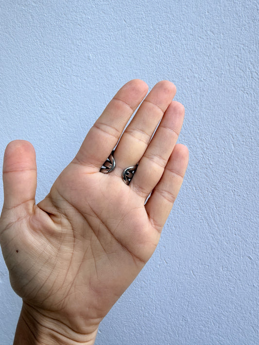 Bague MÉLIA en acier inoxydable ARGENTÉ