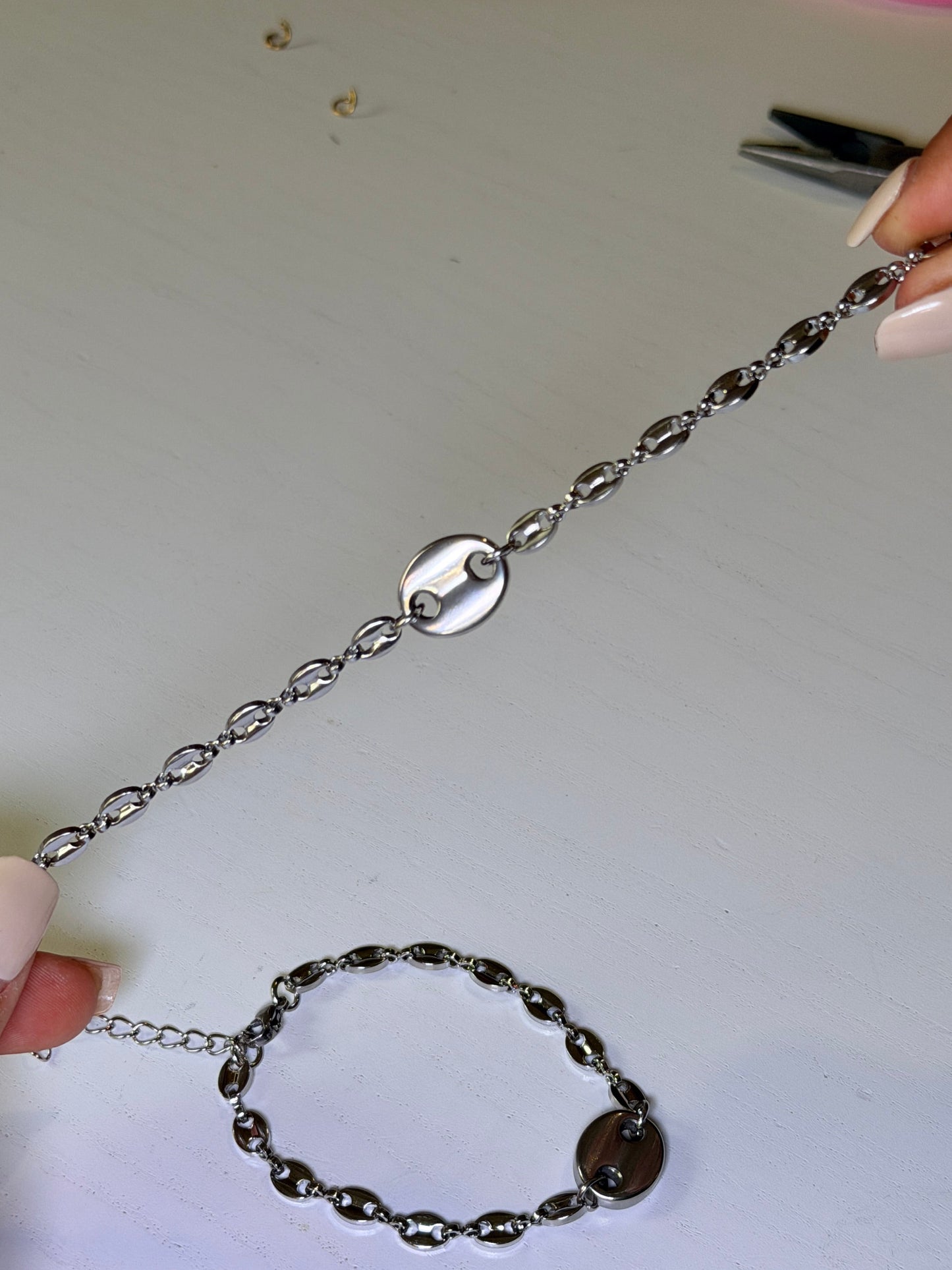 Bracelet ESMÉE en acier inoxydable ARGENTÉ