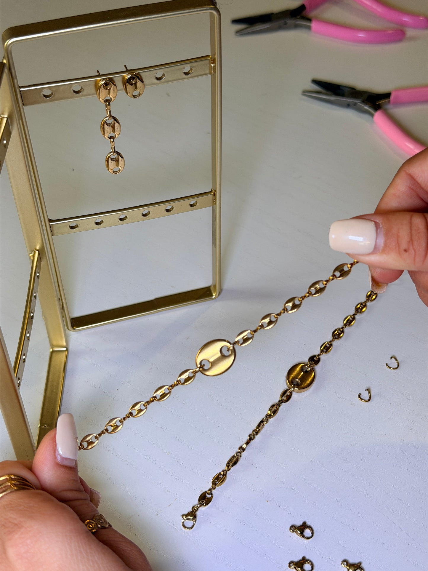 Bracelet ESMÉE en acier inoxydable DORÉ