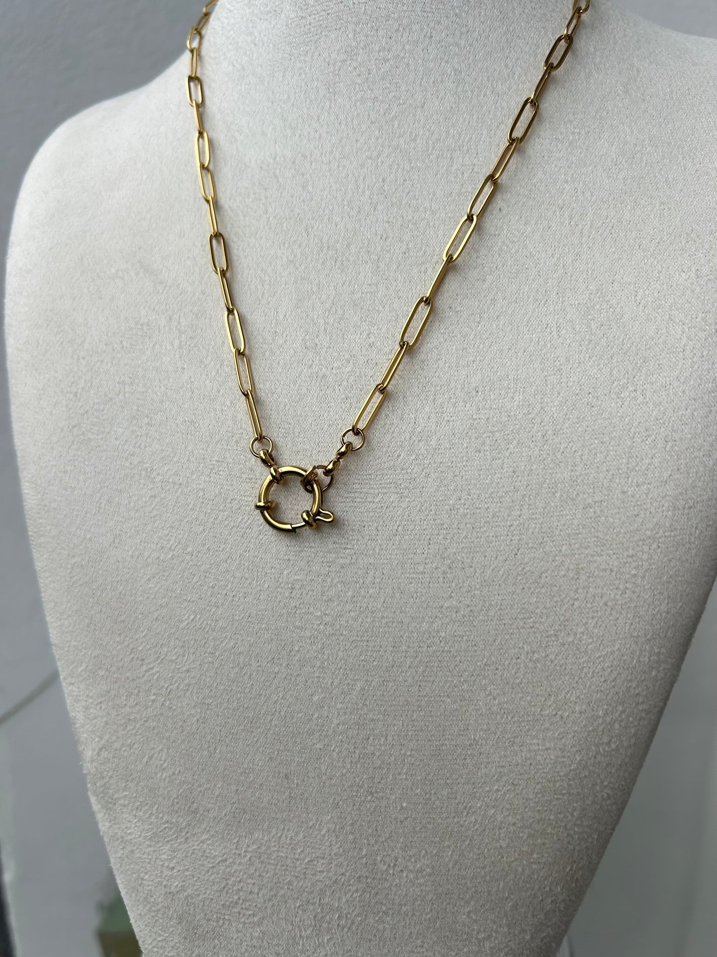 Collier LILI interchangeable en acier inoxydable DORÉ