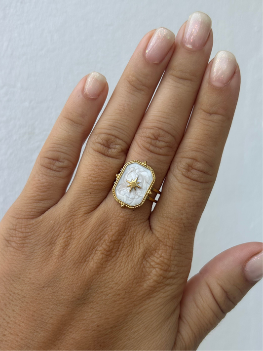 Bague MAUD en acier inoxydable