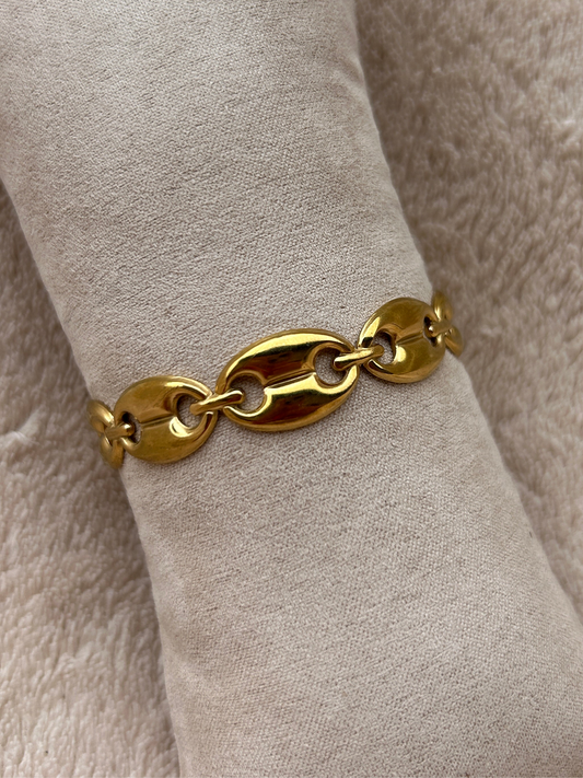 Bracelet MARIA en acier inoxydable DORÉ