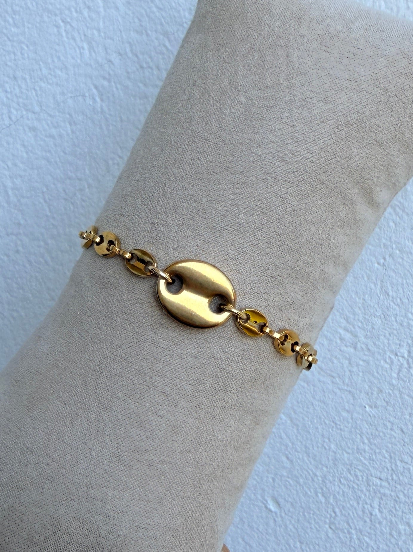 Bracelet ESMÉE en acier inoxydable DORÉ