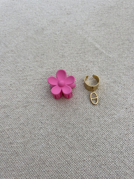 Mini pince fleur ROSE