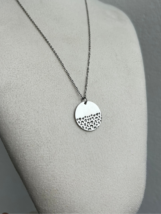 Collier TALYA en acier inoxydable ARGENTÉ