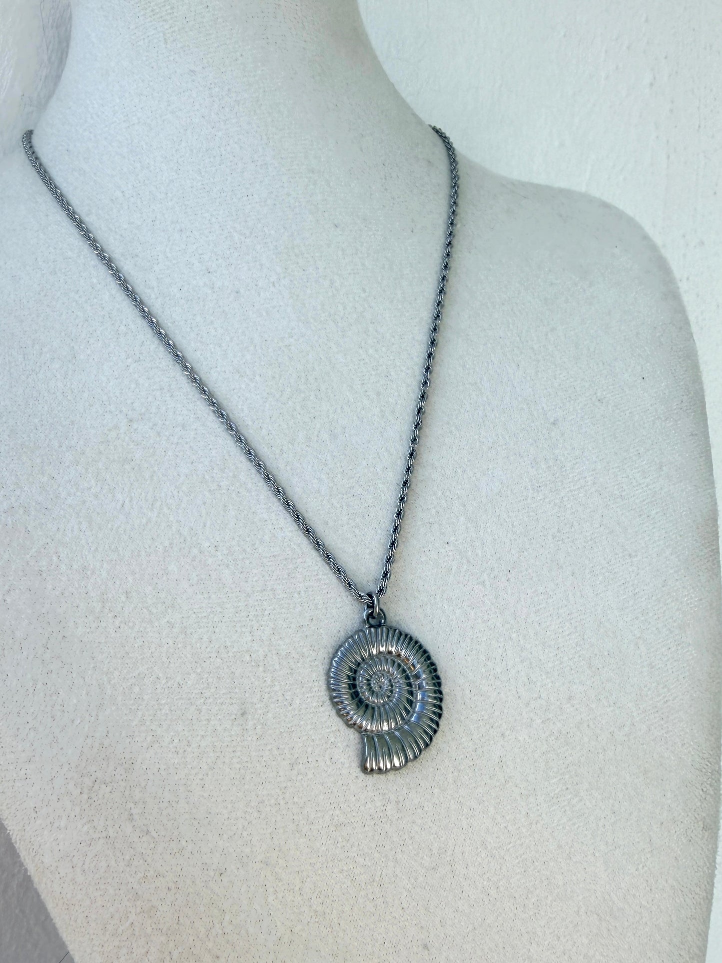 Collier SOLA en acier inoxydable ARGENTÉ